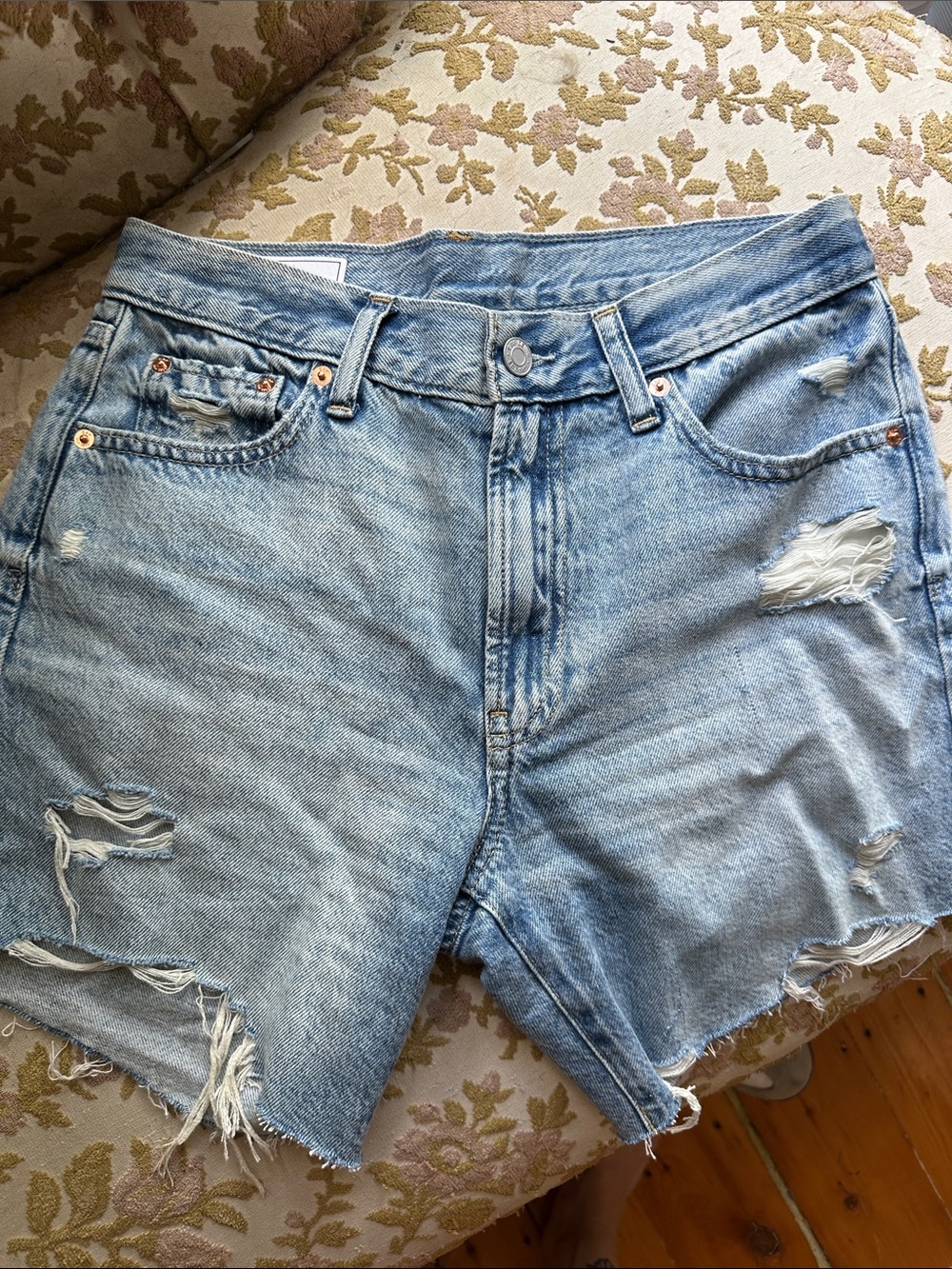 Gap Distressed Denim Women’s Bermuda Shorts